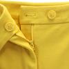 BOUTIQUE MOSCHINO Pants 40 Yellow Women Used