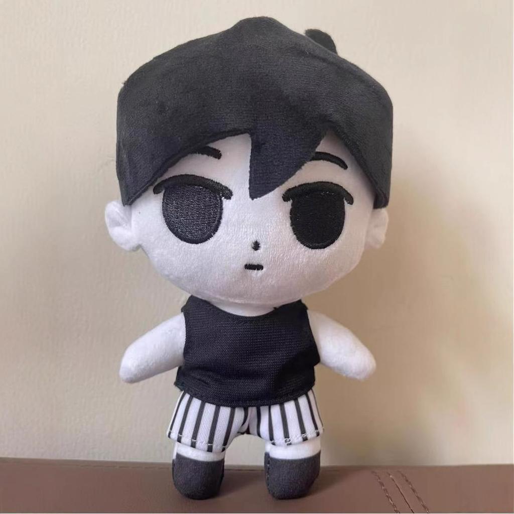 16cm Kawaii Omori Basil Plushie Toys Cartoon Game Plush Anime Stuffed Figure Dolls Holiday Children Birthday Gift