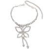 Sexy Accessories Anklet New Diamond Butterfly Anklet, Personalized Beach Rhinestone Fringed Anklet