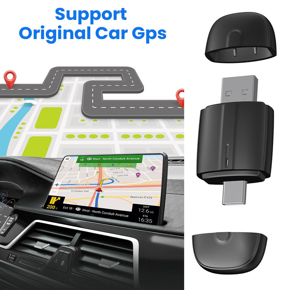 2 In 1 Carplays Adapter Wireless Carplays Androids Auto Adapter Wired To Wireless Converter For Automotive