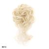 Synthetic Curly Messy Bun Elastic Hair Tie With Long Tendrils Fluffy Chignon Hairpiece For Women Cosplay Daily Hairstyle