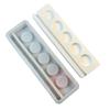 Long Candle Holder Molds Five Hole Tealight Holder Molds Base Molds for DIY Craft Tealight Holder Home Decorations