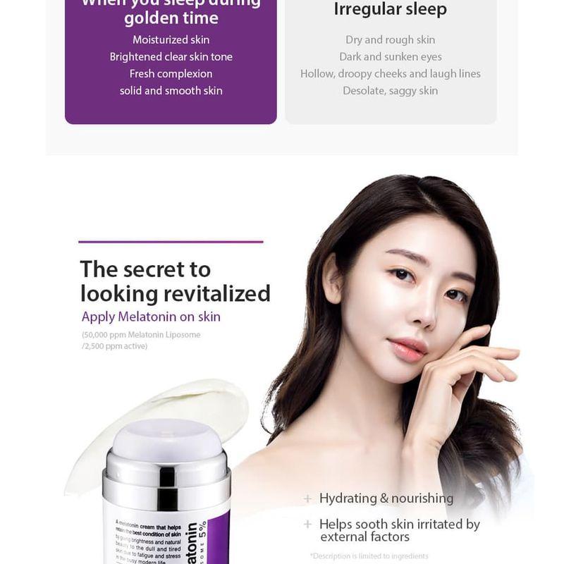 MAXCLINIC Krem z melatoniną Time Return