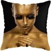 Home Decor Fashion Afro Black Women Girls Sofa Pillowcases Bedroom Living Room Decor Cushion Covers