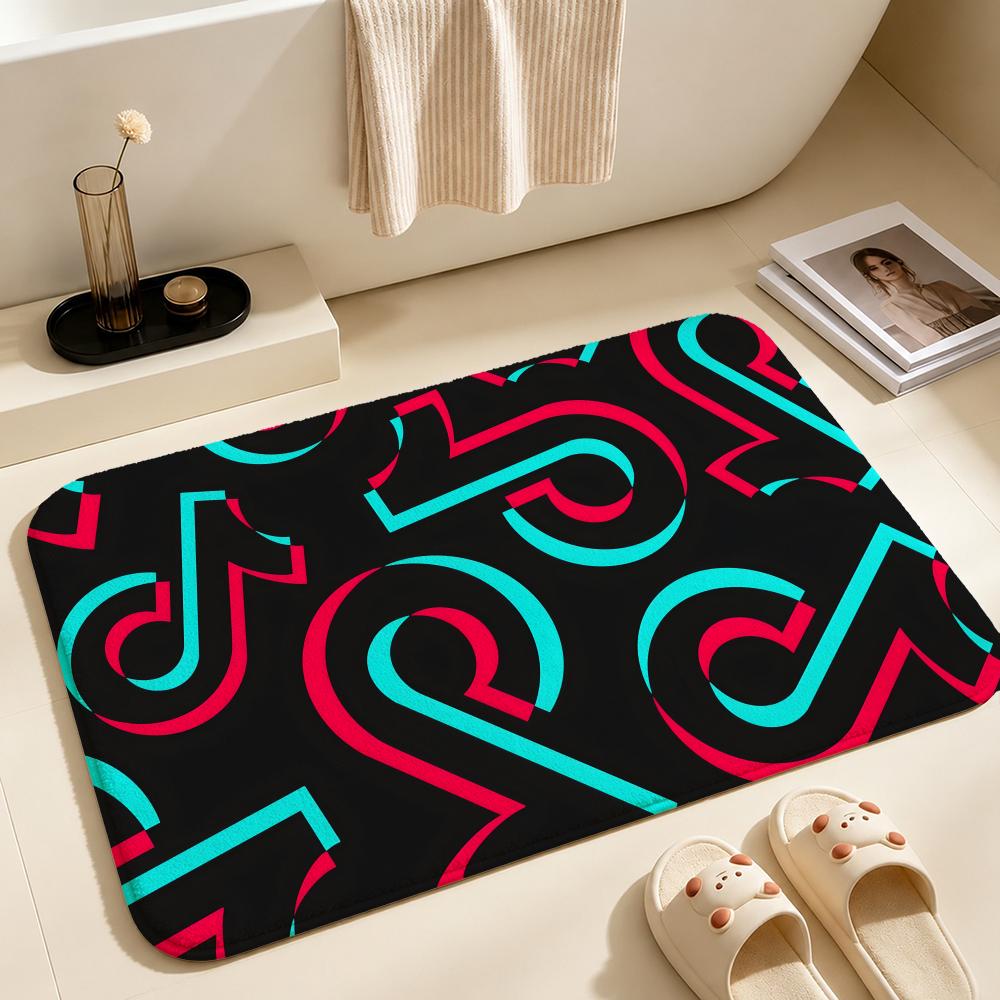 Platform-tiktokS Floor Mat Soft Non-Slip Bath Mat, Bedside Carpet, Absorbent Doormat for Home