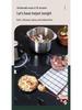 Electric Meat & Dough Grinder: Household Food Processor & Dumpling Mixer