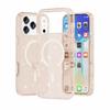 iPhone18ProMax Magnetic Mobile Phone Case Is Suitable for Apple 18Pro Terminator Transparent Glitter MagSafe Case.