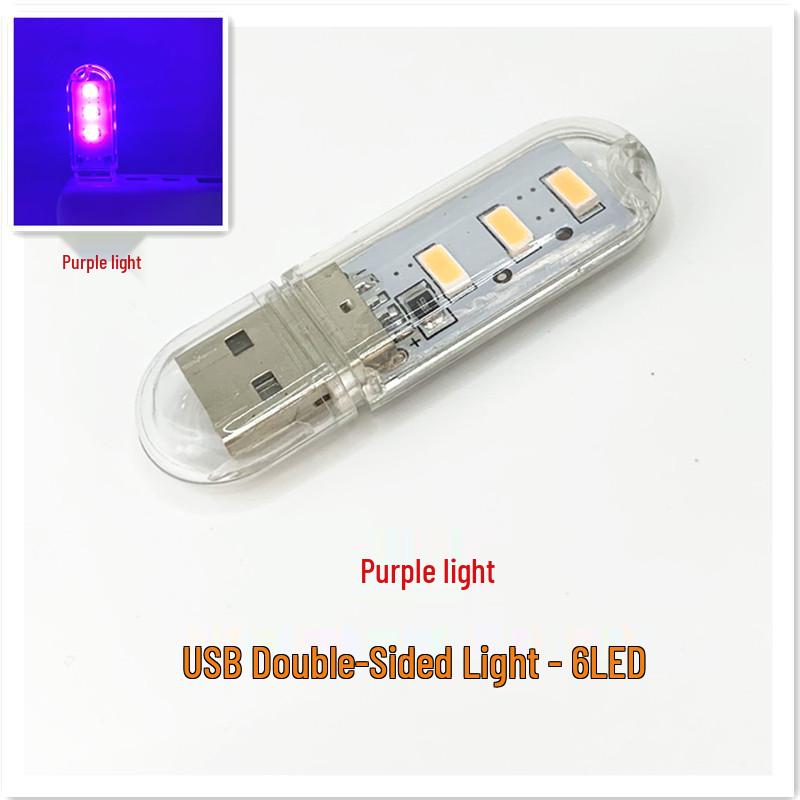 5V USB LED Night Light - Portable Flash Drive Style for Bedroom, Camping, or Stalls