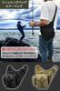 (SCGEHA) Fishing Bag, Lure Bag, Multi-functional Shoulder Bag (Black)