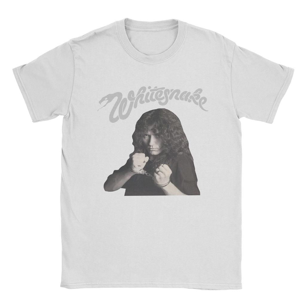 Members Whitesnake Band T Shirts Men Pure Cotton Amazing T-Shirt Round Neck Tee Shirt Short Sleeve Tops Gift Idea