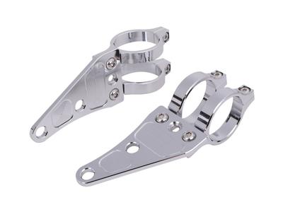 Spezielle Divine Aluminiumlegierung CNC-gefräste Scheinwerferhalterung, 1,6 Zoll (41 mm), 41 Pie, CB400SF,