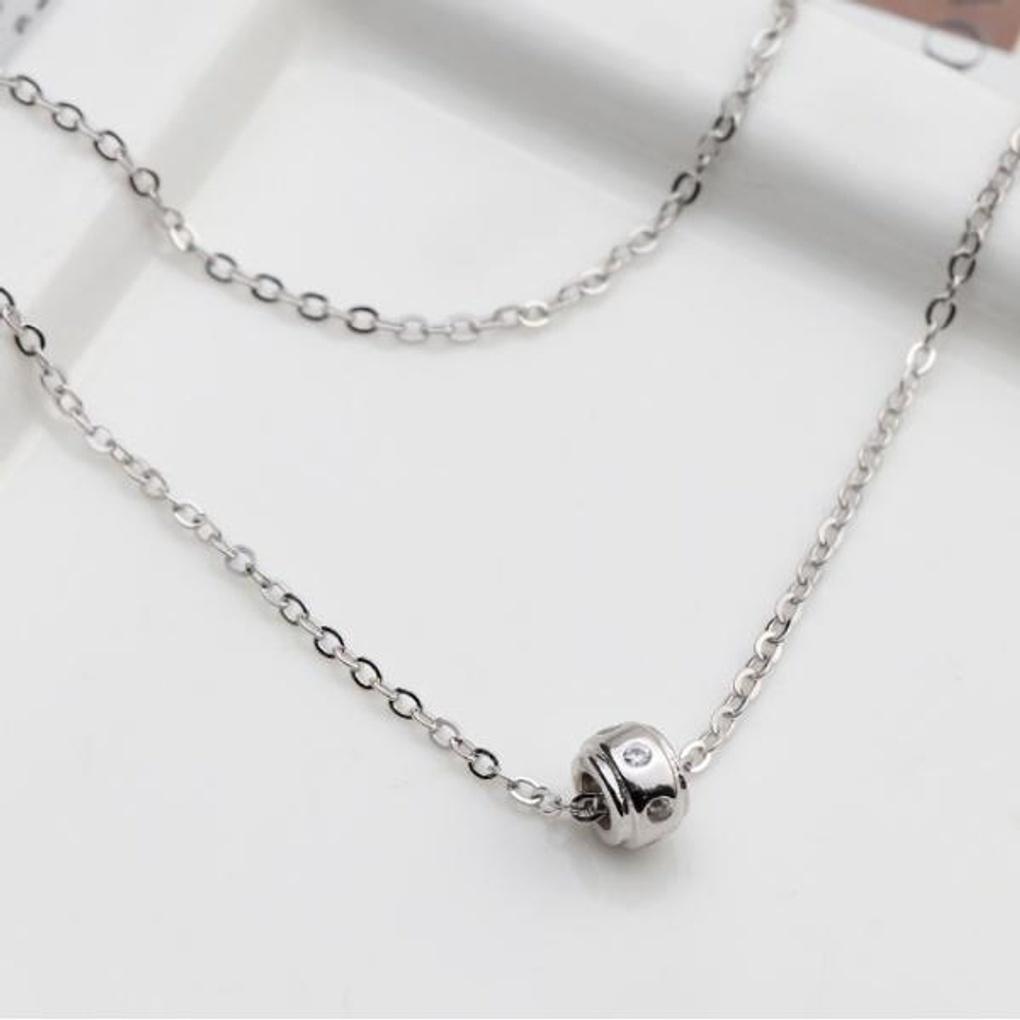 Women's Daily Accessory Sari Pipe Cubic Necklace