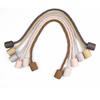 1Pc Magnetic Curtain Tieback Room Accessories Cylinder Hanging Ball Window Drape Holder Buckle Strap Rope Curtain Decoration