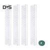 4Pcs Moss Pole Plant Climbing Support D-Shaped Design Easy Attachment Vertical Growth Stackable Plant Supports