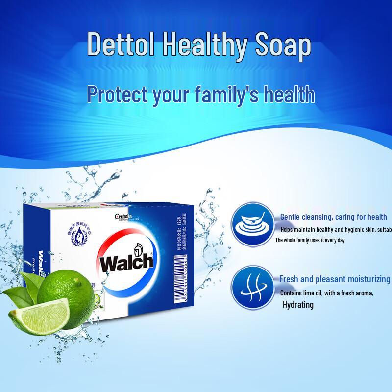 Walch Moisturizing Fresh Soap Bar 4-Pack
