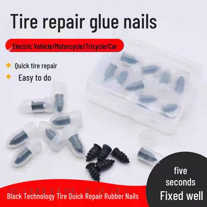 Universal Quick Tire Repair Glue for Electric Cars and Motorcycles - Non-Destructive Vacuum Tire Fixation.