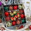 Electroplated Christmas Ornaments Festive Christmas Decoration Balls Christmas Ball Ornaments Painted For New Year Celebration