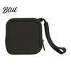 Small Silicone Coin Purse Pouch with Zipper And Wrist Strap Square Shockproof Durable Change for Kids Storage Bag Lightweight Compact Headphones