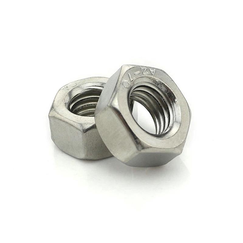 Moisture-Resistant Stainless Steel DIN934 Anti-Corrosion Hex Nut