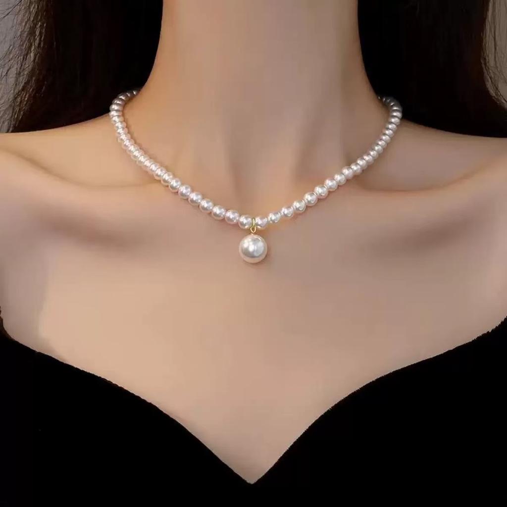 Collana da donna a clavicola di lusso leggero di nicchia