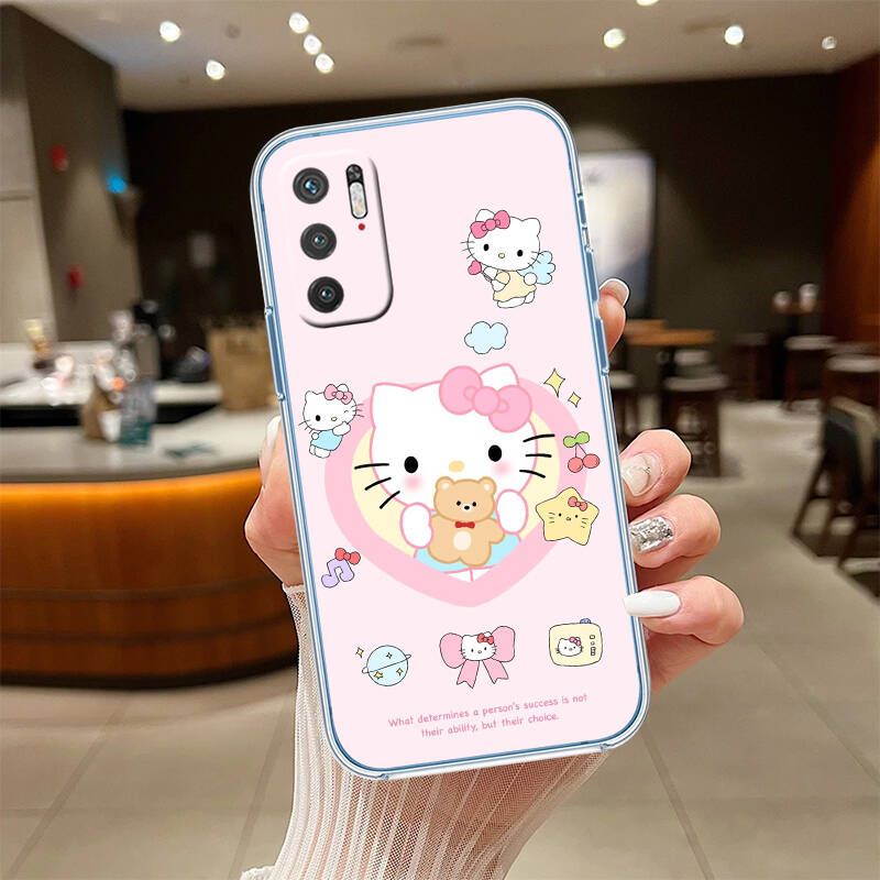 Cartoon Hello kitty Phone Case for Motorola Edge 20 30 S30 40 50 Fusion Lite Plus Pro Ultra Neo One Action Zoom Hyper Power Macro Vision
