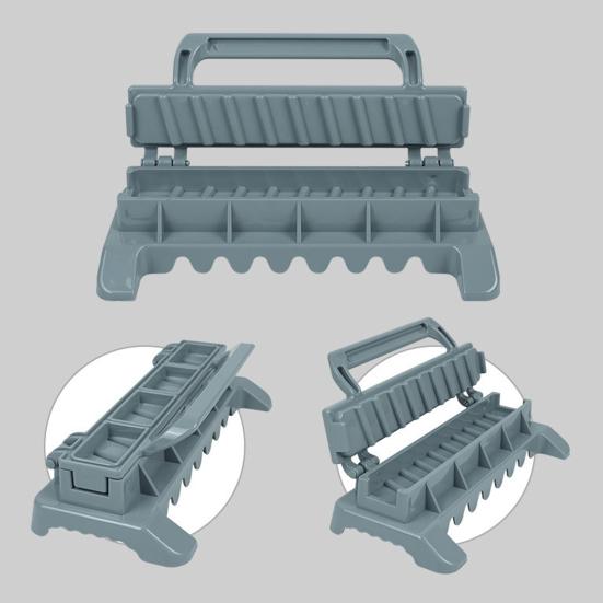 Skewers Kebab Maker Beef Meat Vegetables Kebab Mold for BBQ Grilling Portable Press Type Kebab Tool for Barbecue Parties Picnics