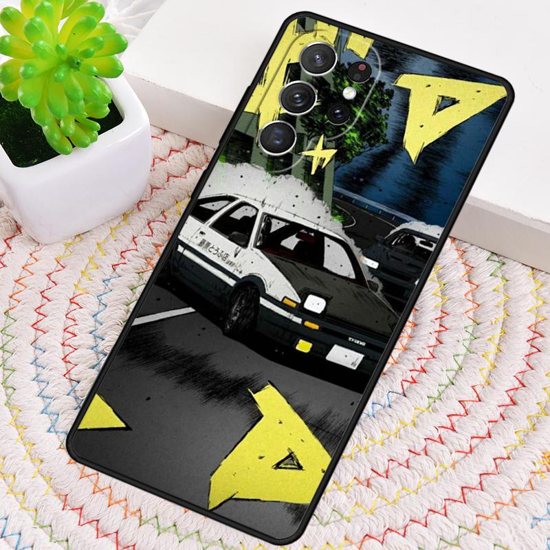 Initial D Drift Silikon Handyhülle Für Samsung Galaxy note 10 pro S26 S25 S24 S23 S22 S21 Plus S25Ultra Capa Cover