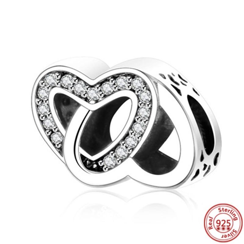 Fit Original Pantaro Charms Bracelet Mother's Day Gifts Women Zircon 100% 925 Sterling copper Forever Family Love Mom DIY Beads