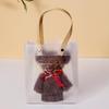 Coral Fleece Bear Towel Gift Box for Weddings and Promotions