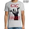 T-shirt Gadget à la Mode Fait Main Industriel Post-Punk Coton Vintage Graphique Respirant Haut Décontracté Pour le Port Quotidien