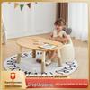Nancy Solid Wood Adjustable Children's Table for Reading, Drawing, and Eating