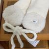 Korean Style Lambswool Lace-up Earmuffs - Warm, Versatile Ear Protection for Autumn/Winter Riding