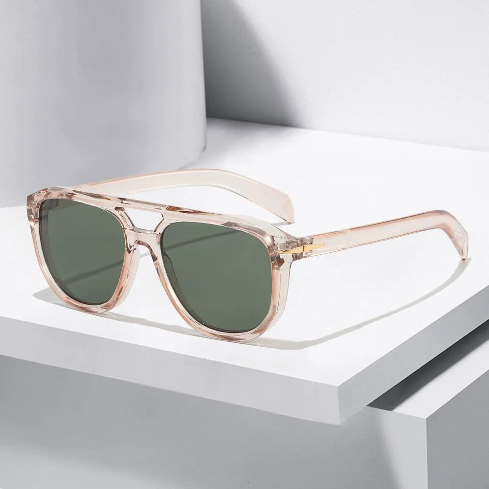 Classic Retro Vintage Aviation Pilot Sunglasses Women Men Big Large Oversized Frame Luxury Designer Shades 70s Sun Glasses