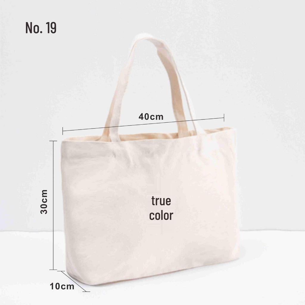 Custom Logo Handheld Gift Bag - Digital Print Polyester Cotton Canvas Bag