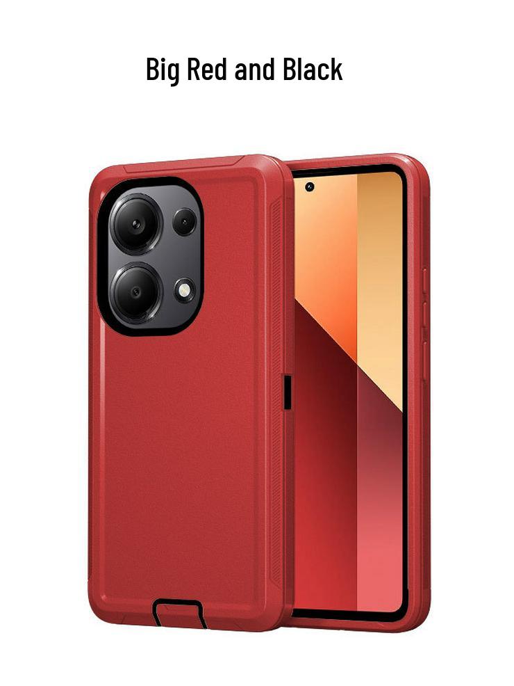 Redmi Note 13 Pro & POCO M6 Pro Anti-Drop Full-Coverage Protective Phone Case