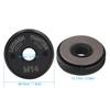 Precise M14 Thread Angle Grinder Flange Nut Black Quick Change Self Locking Flange Nut Quick Release Flange Nut Replacement Part