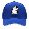 Cappellino da Baseball Carino con Stampa di Pinguino Stiloso Nero con Zampe Gialle Becco Perfetto per la Pesca all'Aperto Cappellino da Baseball Sandwich