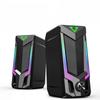 Wired & Bluetooth RGB Computer Speaker, Desktop Computer Speaker, Laptop Speaker, Desktop Stereo Speaker, USB Powered, with LED Ambient