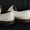 Italy FUTABAYA Leather Moccasin Monk Strap 38 24 White(USED)