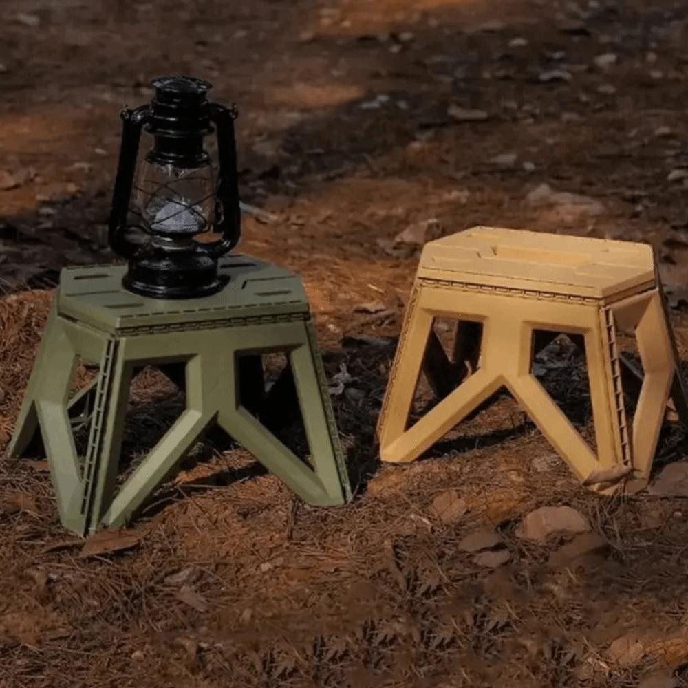 Square Camping Chair Portable Fishing Chair Outdoor Furniture Folding Step Stool  Travel