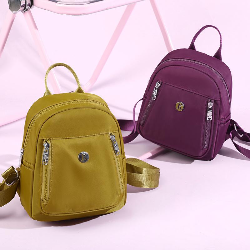 New women's trend backpack summer light travel backpack anti-splashing, small bag anti-splashing