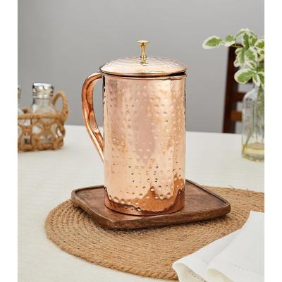 Dövme Bakır Sürahi, 1350 ml