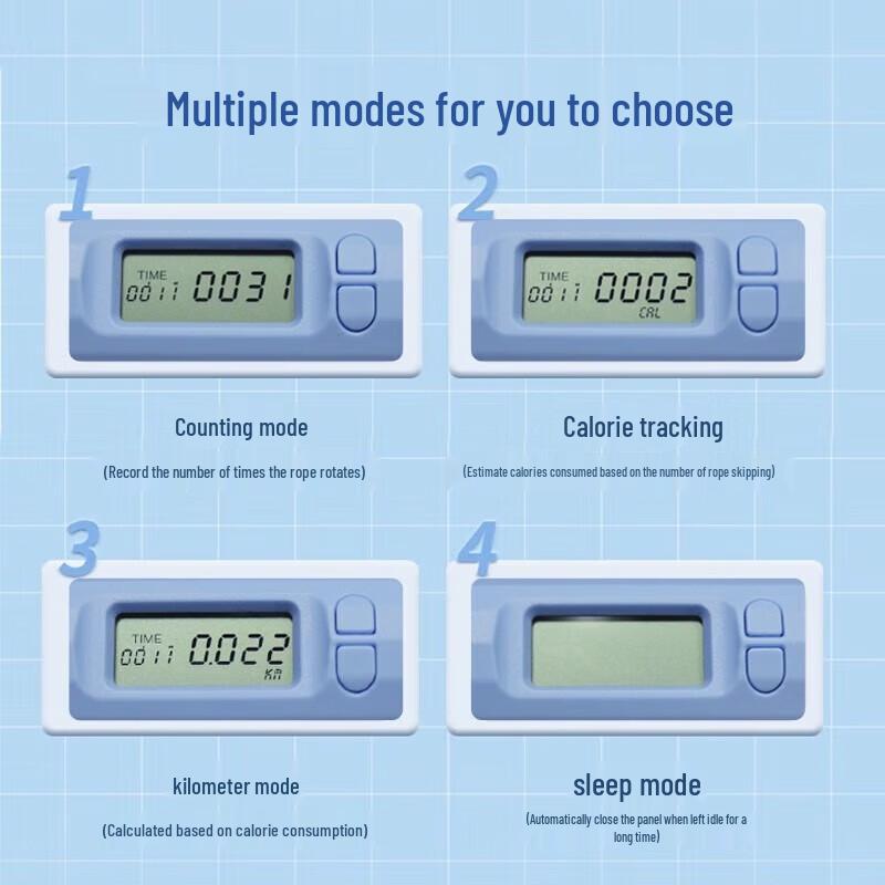 He Da Wu Cordless Counting Jump Rope