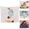 Abstract Cartoon Tapestry Wall Hanging- Fashionable And Durable Livingroom Decoration