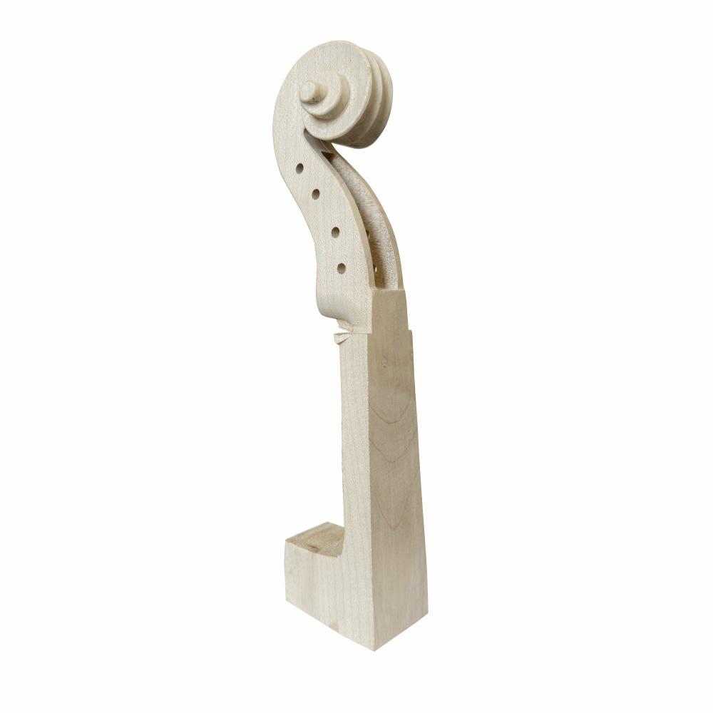 Maple Violin Neck for Various Sizes (4/4, 3/4, 1/2, 1/4, 1/8)