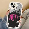 M-Movie F-Fight Club Phone Cover For IPhone 16 15 14 13 12 11 Pro Max Plus Leather Soft Case