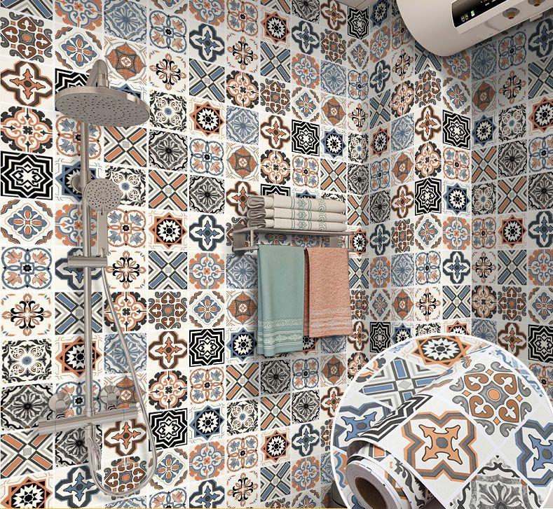 

Маслостойкая наклейка, термостойкая настенная наклейка, водостойкие и влагостойкие обои, самоклеящаяся наклейка, алюминиевая фольга 2*0.6m