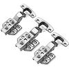 Factory Direct 304 Sales Stainless Steel Hydraulic Hinges Fixed Silent Hardware Pipe Hinges Wooden Door Hinges