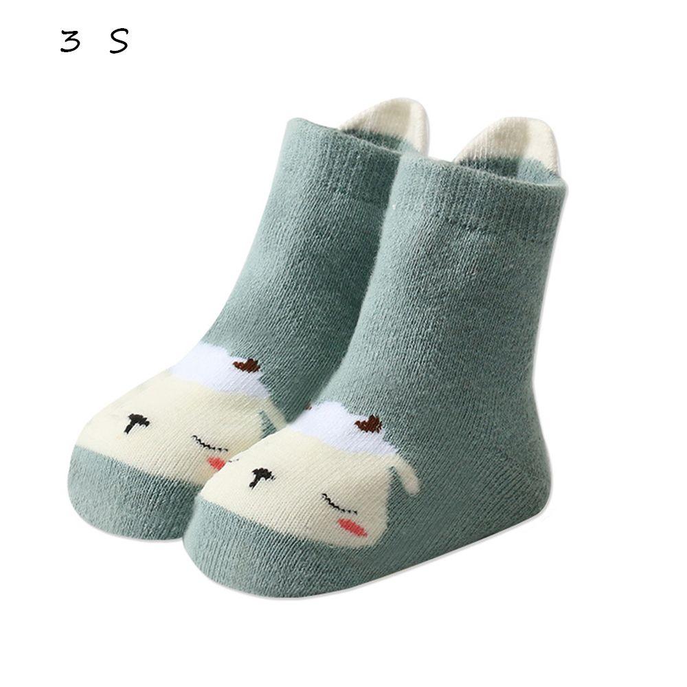Cotton Cartoon Thickened Newborn Cotton Sock Autumn Winter Socks Children's Floor Socks Baby Socks