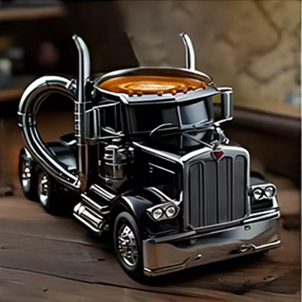 

New Resin Craft Creative Truck Image Children s Adult Coffee Cup Mug Home Desk Desktop Car Decoration Ornament Birthday Gift